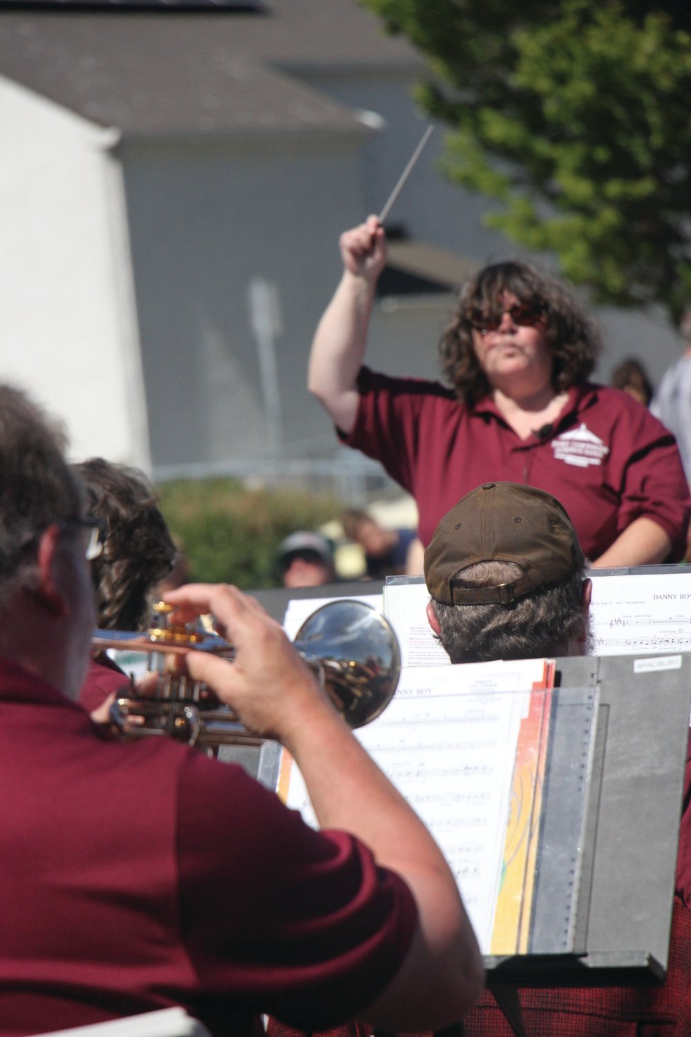 Music director Marge Rosen conducts her first summer season with the band.